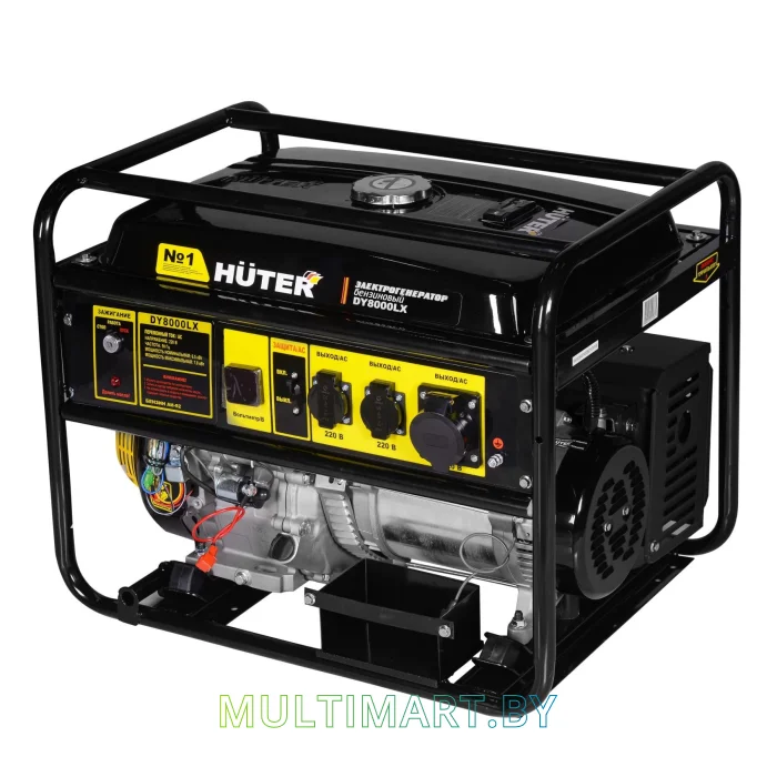 Бензиновый генератор Huter DY8000LX